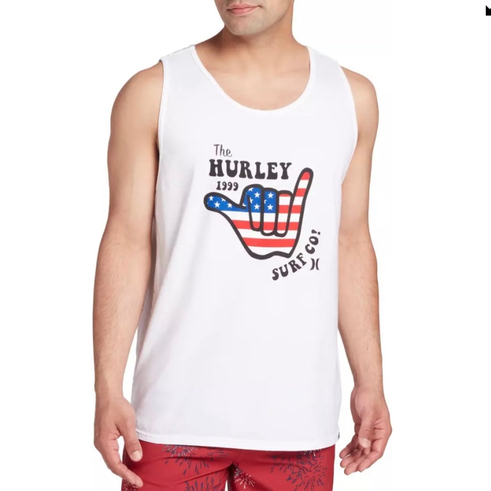 Hurley | NWT Men's Everyday Washed Shaka Stripes Tank